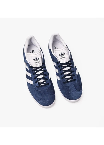 Синій кросівки gazelle stitch-and-turn shoes blue bb5478 adidas