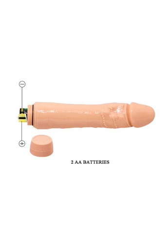 Вібратор - Barbara Dybbuk Vibrator 9,5" Flesh - Реалістичні вібратори LyBaile (335863182)