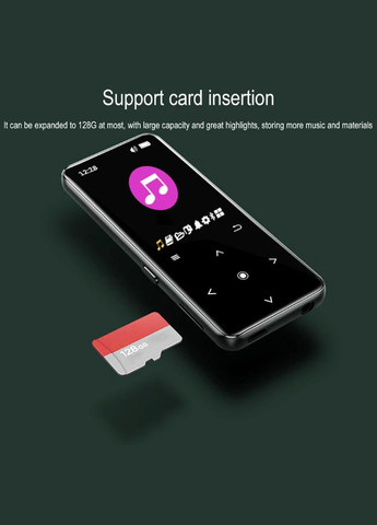 Музичний плеєр MP3 сенсорний із Bluetooth 5.0 No Brand (334010967)