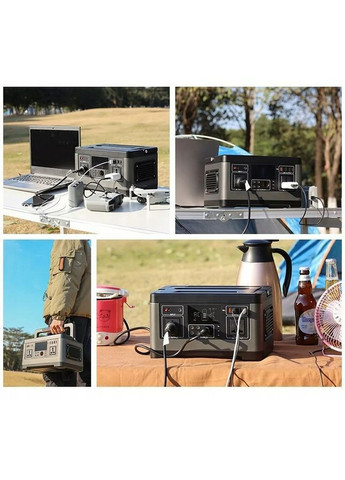 Портативна зарядна станція 500 Вт 520 Вт·год Power Bank USB AC DC Flashfish P63 (372448729)