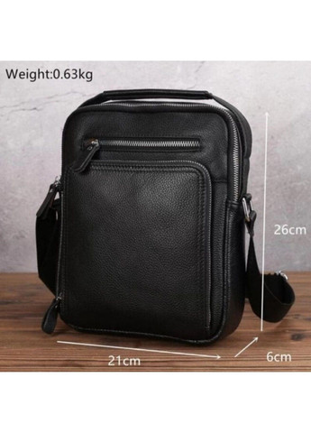 Чоловіча шкіряна сумка K15608a-black Keizer (323459233)