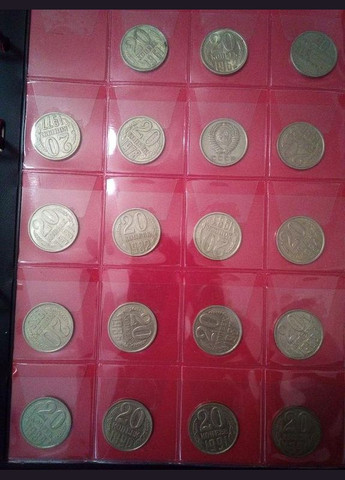 Альбом советских монет с 19241991 год. No Brand (296688044)