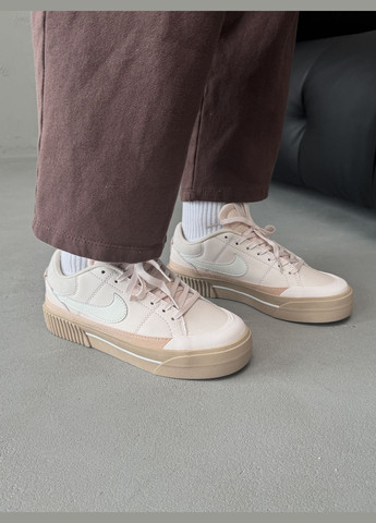 Кроссовки женские Nike Court Legacy Lift pink | Найк Коурт Легаси розовые No Brand розовые демисезоны (316091167)