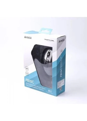 Миша Fstyler FB10C, Stone, USB, бездротова, оптична, BT+RF (Combo), 1200/1600/2000/2400 dpi, 125 Hz, 4 кнопки, вбудований Li A4Tech (395348301)