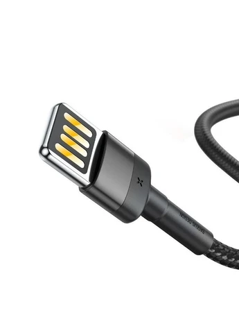 Кабель Cafule Cable (Special Edition) USB для iP 1м Серый+Черный Baseus (388967715)