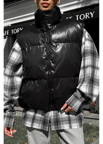 Стильный жилет черного цвета Jadone Fashion (360957084)