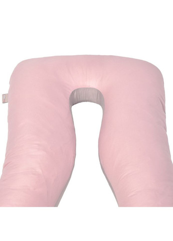 Наволочка на П-подушку для вагітних та відпочинку 140х75х20 см з блискавкою пудра/св.сіра IDEIA (277758577)