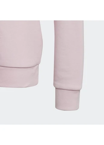 Розовый свитшот essentials big logo sportswear pink ic6119 adidas (399390908)
