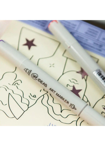 Маркер двухсторонний Айва, Y503, 99IDEAS (329144032)