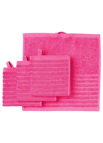 IKEA reczniczek ікеа vagsjon 30х30 см (90571095) рожевий виробництво -