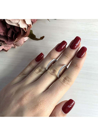 Срібні сережки з фіанітами (2032809) Silver Breeze (317355727)