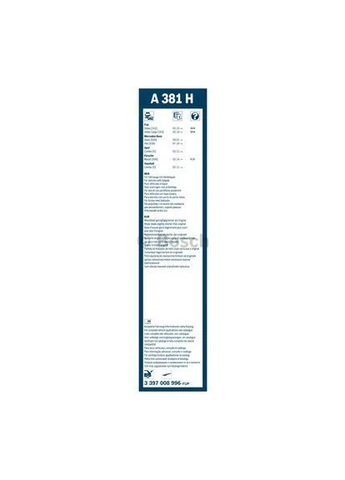 Щетка стеклоочистителя 3 397 008 996 Bosch (395708278)