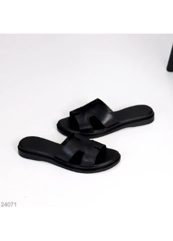 Шкіряні шльопанці No Brand (400373429)