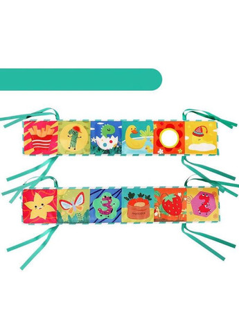 Двухсторонняя книга бортик QBX085A для младенцев Limo Toy (327796817)