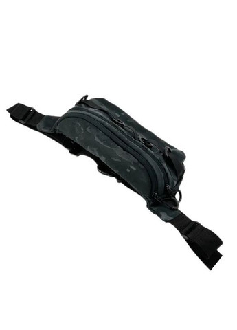 Чоловіча сумка бананка на пояс WolfPack, з кріпленням під доп спорядження. Чоловіча текстильна сумка на пояс. HardKIT 8227223-НК (370239995)