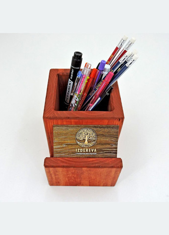 Настільний органайзер з дерева Черрі корал (КНЦ-001414) No Brand (328225447)