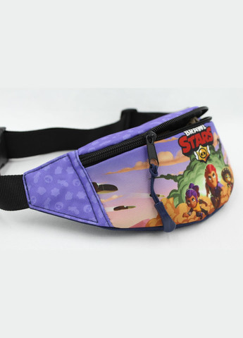 Дитяча бананка для хлопчика 4-8 років сумка на пояс з регулюючим ремінцем Бравл Старс KLUNOK (315633558)