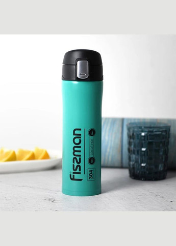 Термоскулка 450 мл синий 9880 Fissman (316615897)