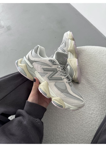 КРОССОВКИ ЖЕНСКИЕ NEW BALANCE 9060 CASUAL GREY НЬЮ БЕЛАНС 9060 No Brand серые демисезоны (367171721)