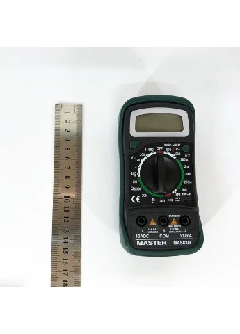 Мультиметр для початківців Mastech MAS830L, Електронний мультиметр, Тестер перевірки напруги FW-40 Digital (401682221)