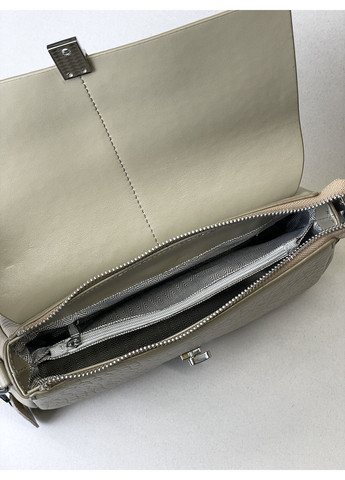 Сумка женская натуральная кожа тиснение два ремешка кроссбоди Genuine Leather Кросбоді (363115483)