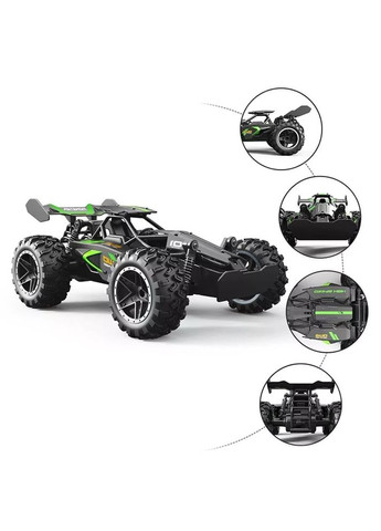 Машинка на радиоуправлении HOTDEER Off-Roader внедорожник black China (364203449)