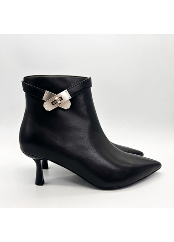 Черные демисезонная ботильоны (р) кожа 0-1-1-am-10180r-3-1 Danler