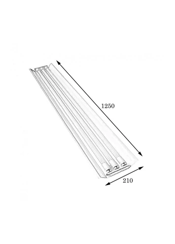 Світильник відкритий під три led-лампи T8 СПВ 03-1200 MSK Electric (398361892)