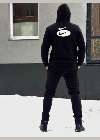 Чоловічий спортивний костюм чорний No Brand (367982258)