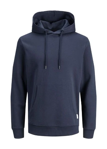 Худі JJEBASIC SWEAT HOOD NOOS 12182537-Navy Blazer-Fit:REG Jackandamp;Jones Темно-синій 12182537-NAVY BLAZER-FIT: JACK&JONES (395633137)