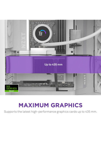 Корпус H9 Flow White (CM-H92FW-01) NZXT (347175798)