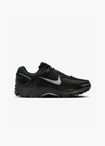 Черные кроссовки мужские zoom vomero 5 black/green hv2527-001 Nike