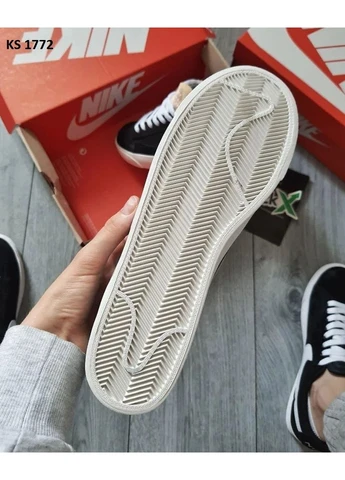 Комбіновані кросівки чоловічі nike blazer low найк блейзер демісезон No Brand
