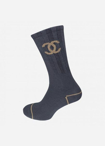 Набор женских носков высоких хлопковых Лана Chanel 10 пар Ассорти No Brand (278369133)