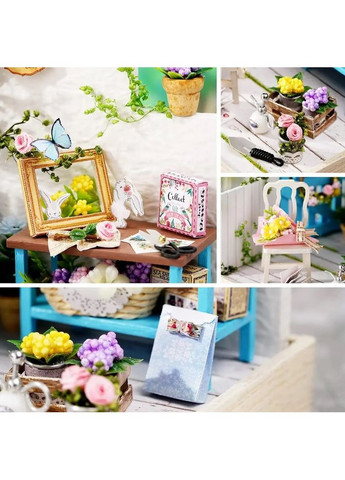 Румбокс Конструктор 3D Садовий Куточок DIY Corner of Garden Roombox QT-033 No Brand (362452873)