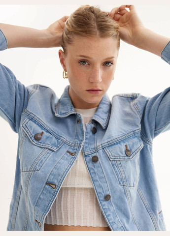 Блакитна куртка Noisy May