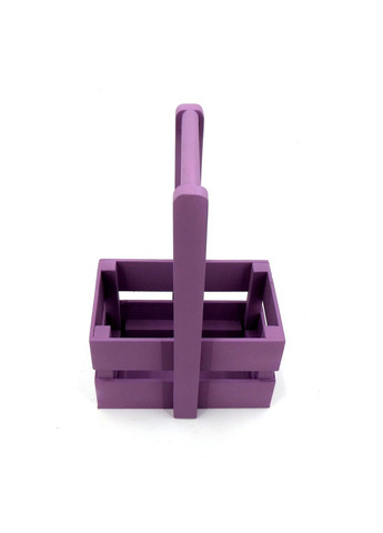 Подарочная корзинка из дерева Шелли 12х20 флокс (ПДК-0022155) No Brand (328909482)