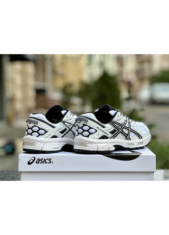 Черные демисезонные кроссовки мужские asics gel-kahana 8 white black асикс гель кахано No Brand