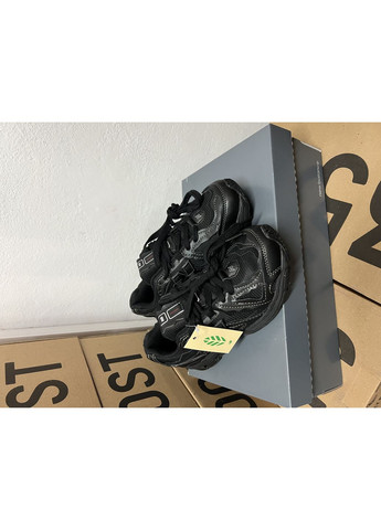 КРОССОВКИ ЖЕНСКИЕ NEW BALANCE 1906D BLACK LEATHER PREMIUM НЬЮ БЕЛАНС 1906D No Brand чёрные демисезоны (368887633)