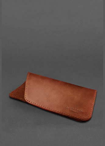 Кожаный чехол для очков Светло-коричневый Crazy Horse (A-027713) BlankNote (330144321)