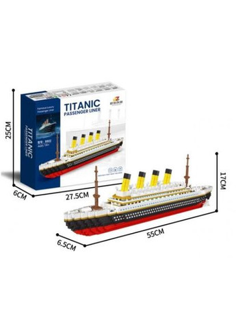 Конструктор Титаник 3800 деталей модель роскошного круизного лайнера (8802) MoYu (351585999)