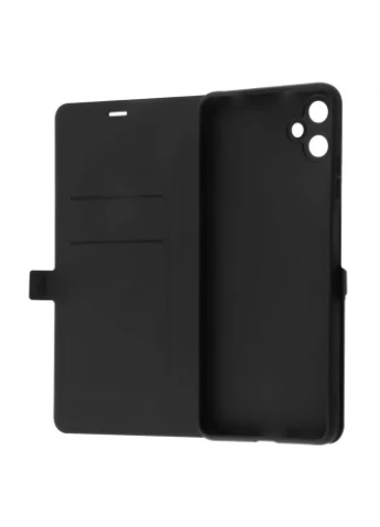 Чехол Flap Case для Samsung Galaxy A06 Black Wave (317229194)