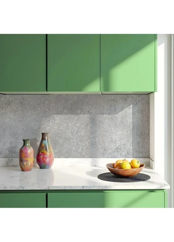Декоративная плита ПВХ бетон 600*600*3mm (S) SW-00001631 Sticker Wall (330019278)