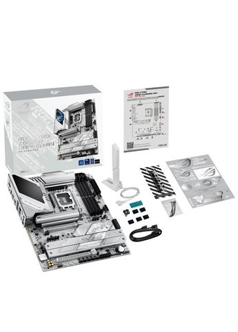 Материнcька плата ROG STRIX Z890-A GAMING WIFI s1851 Z890 4xDDR5 M.2 DP HDMI Wi-Fi BT ATX білий Asus (314747125)