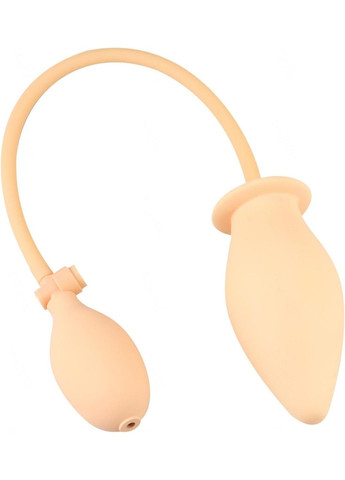 Надувний анальний плаг тілесного кольору We Love (284278709)