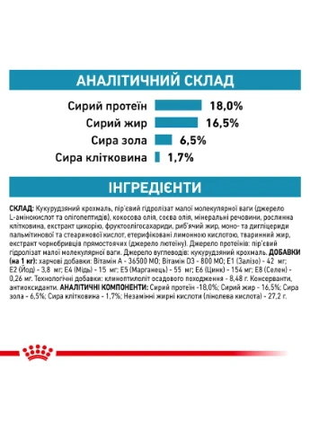 Сухий корм для собак Anallergenic Canine у разі харчової алергії або нестерпності 3 кг Royal Canin (364787837)