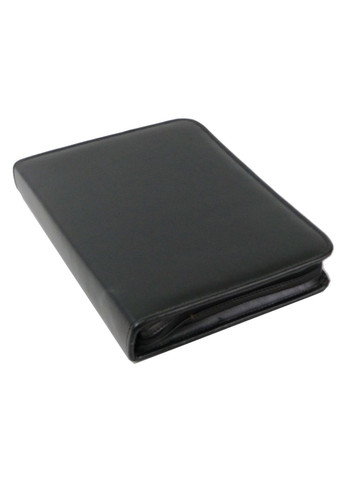 Деловая папка формата А5 из эко кожи Ssbw08 Черная Amo (297643426)