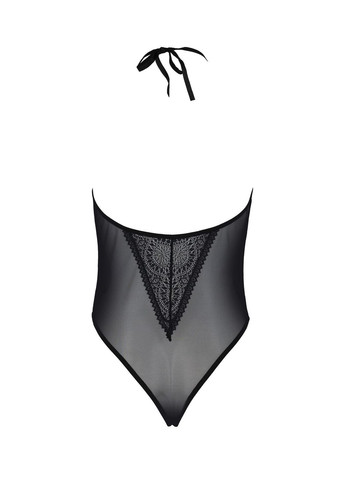 Боді DROSERA BODY black, L/XL, високі вирізи, верх на зав’язках Passion (369950964)