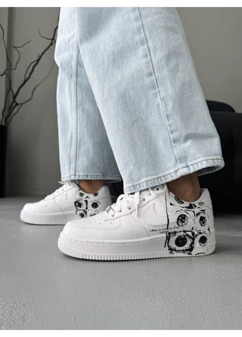 Цветные демисезонные кроссовки мужские nike air force 1 low х comme des garçons supreme найк аир форс 1 премиум No Brand