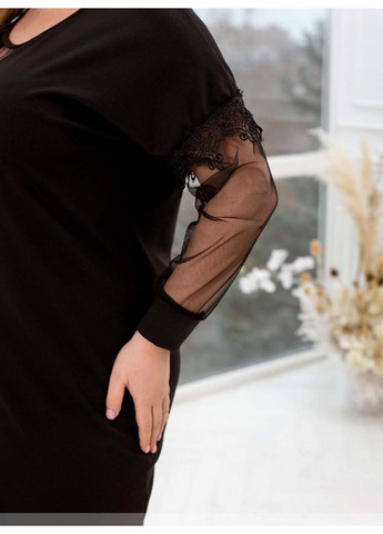Чорна кежуал сукня Sofia